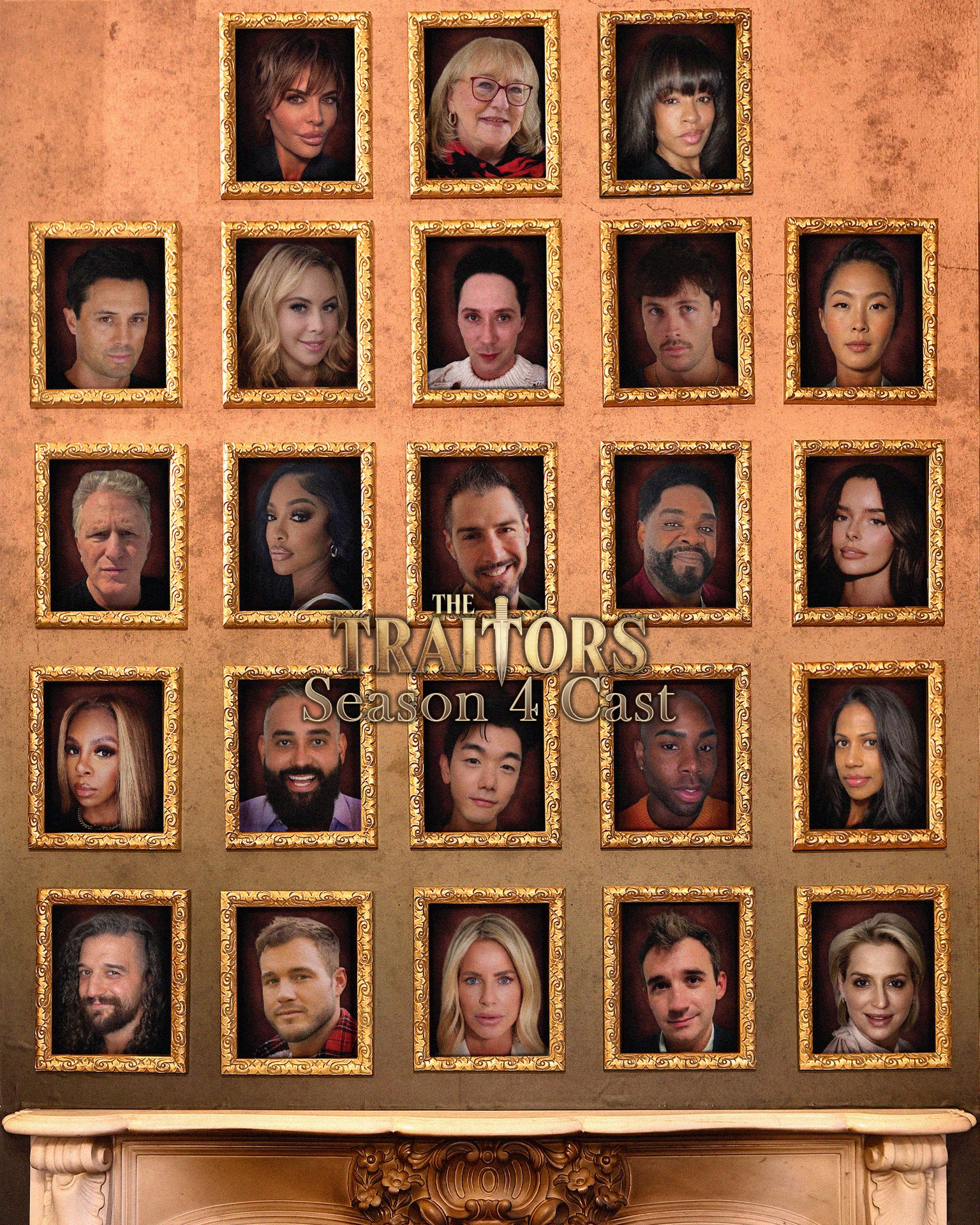 The Traitors Season 4 Cast