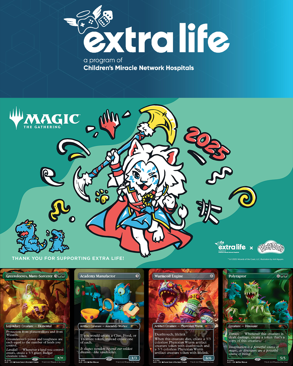 Magic: The Gathering x Extra Life