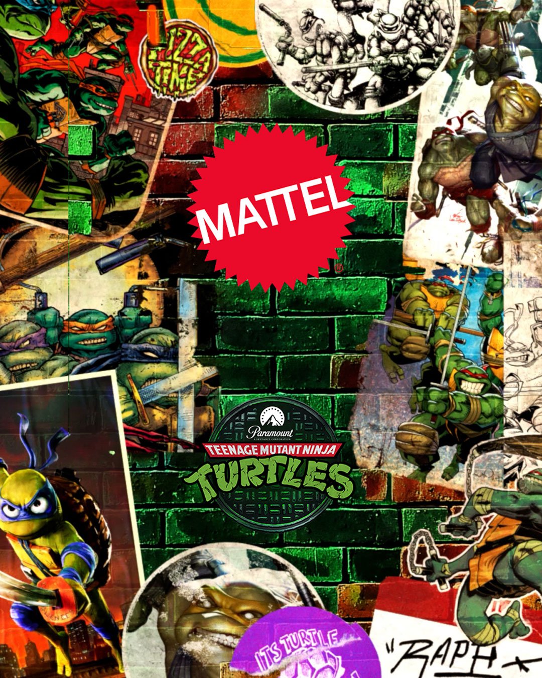 Mattel Teenage Mutant Ninja Turtles