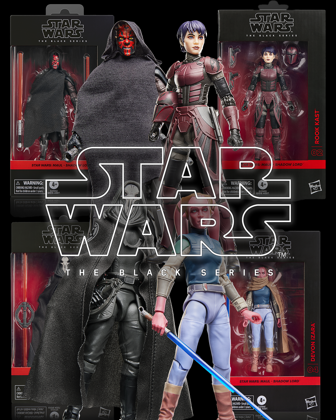 Star Wars The Black Series Maul - Shadow Lord