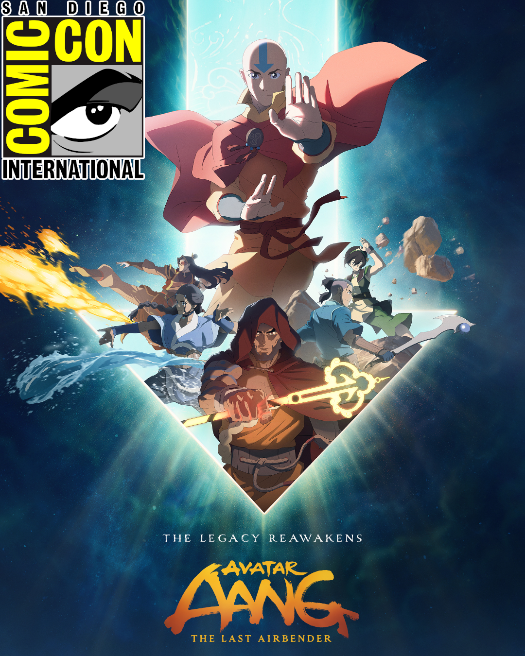Avatar Aang: The Last Airbender SDCC
