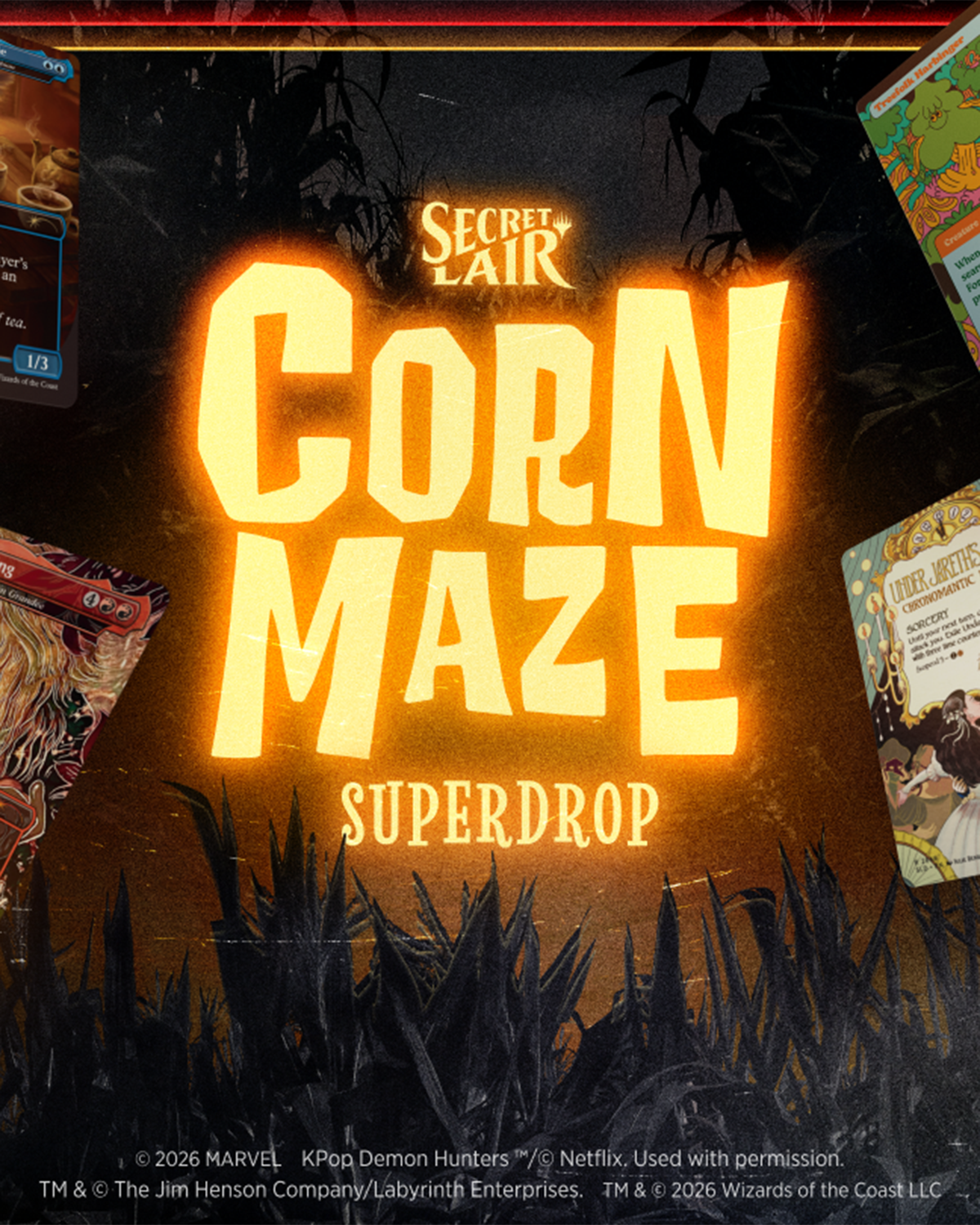 Secret Lair Corn Maze